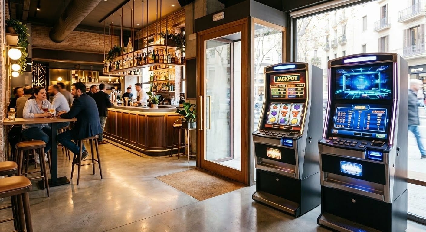 Máquinas recreativas para bares y locales