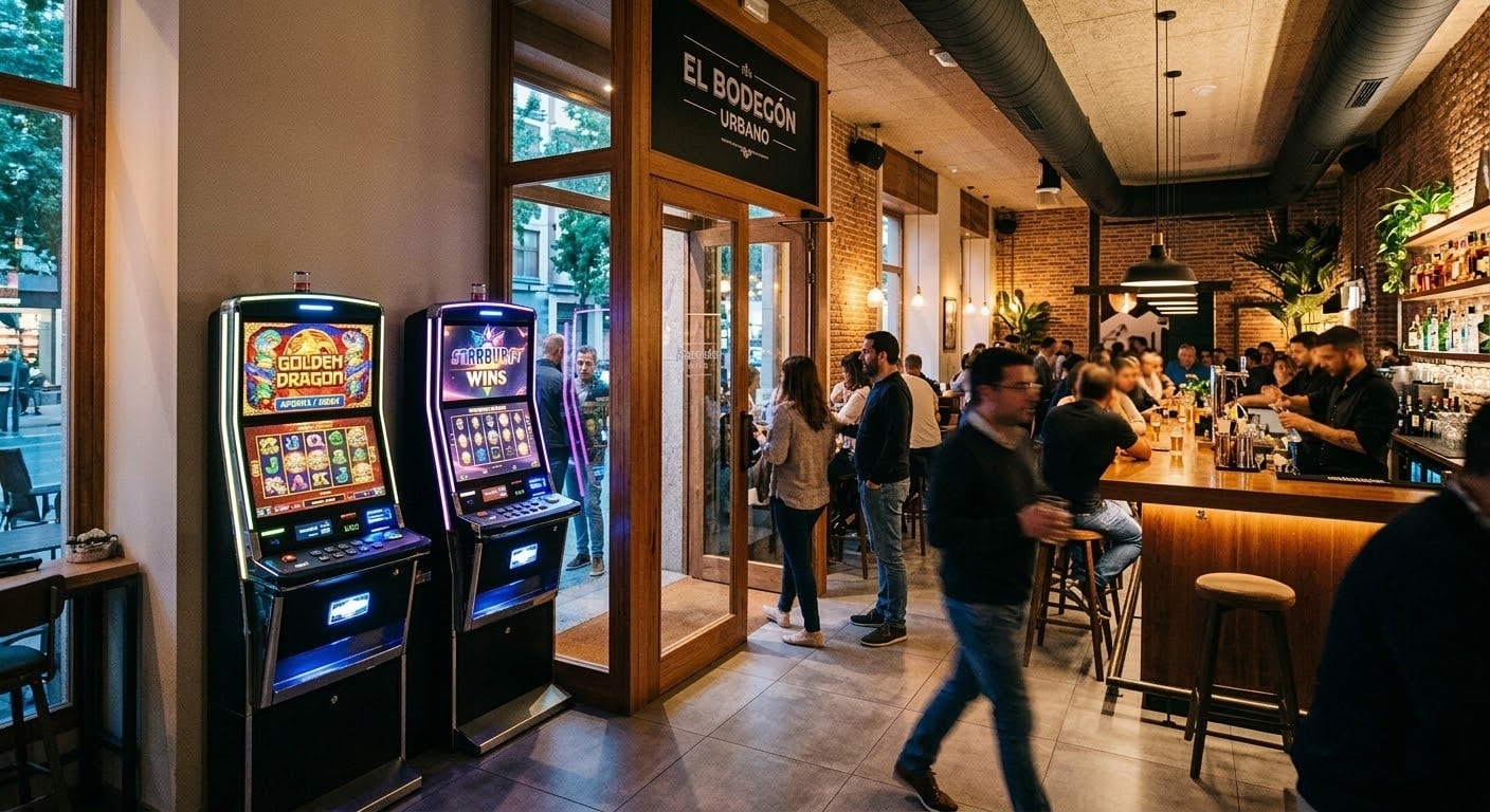 Máquinas recreativas para bares y locales